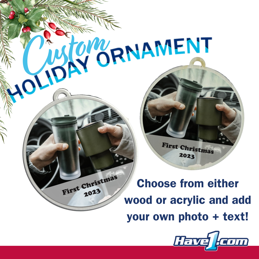 Custom Holiday Ornament