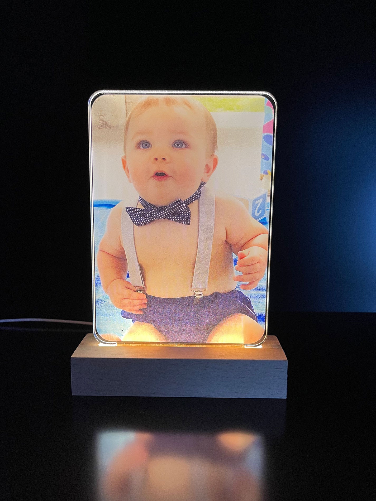 5x7 Photo Printed On Acrylic with Base
