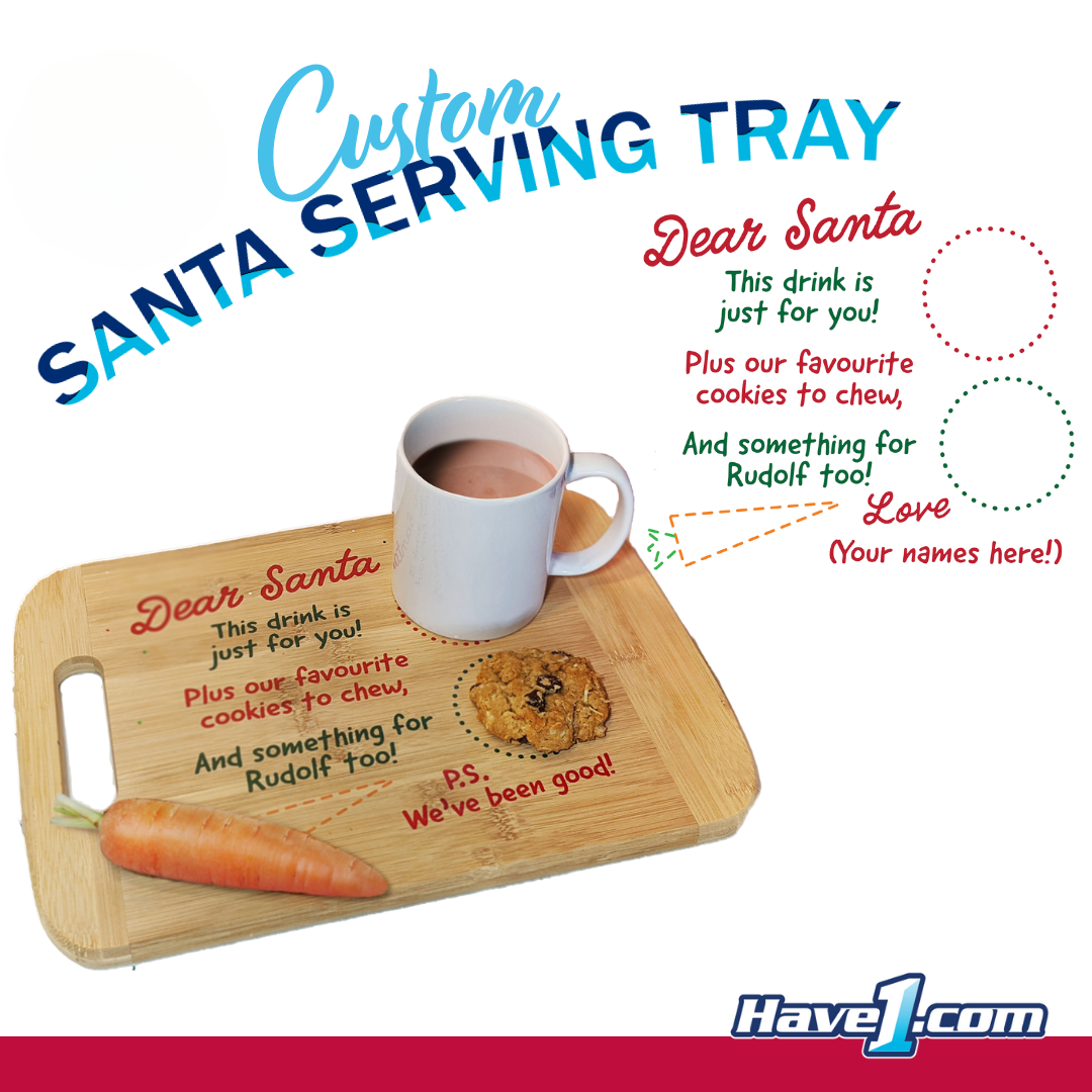 Santa Serving Tray